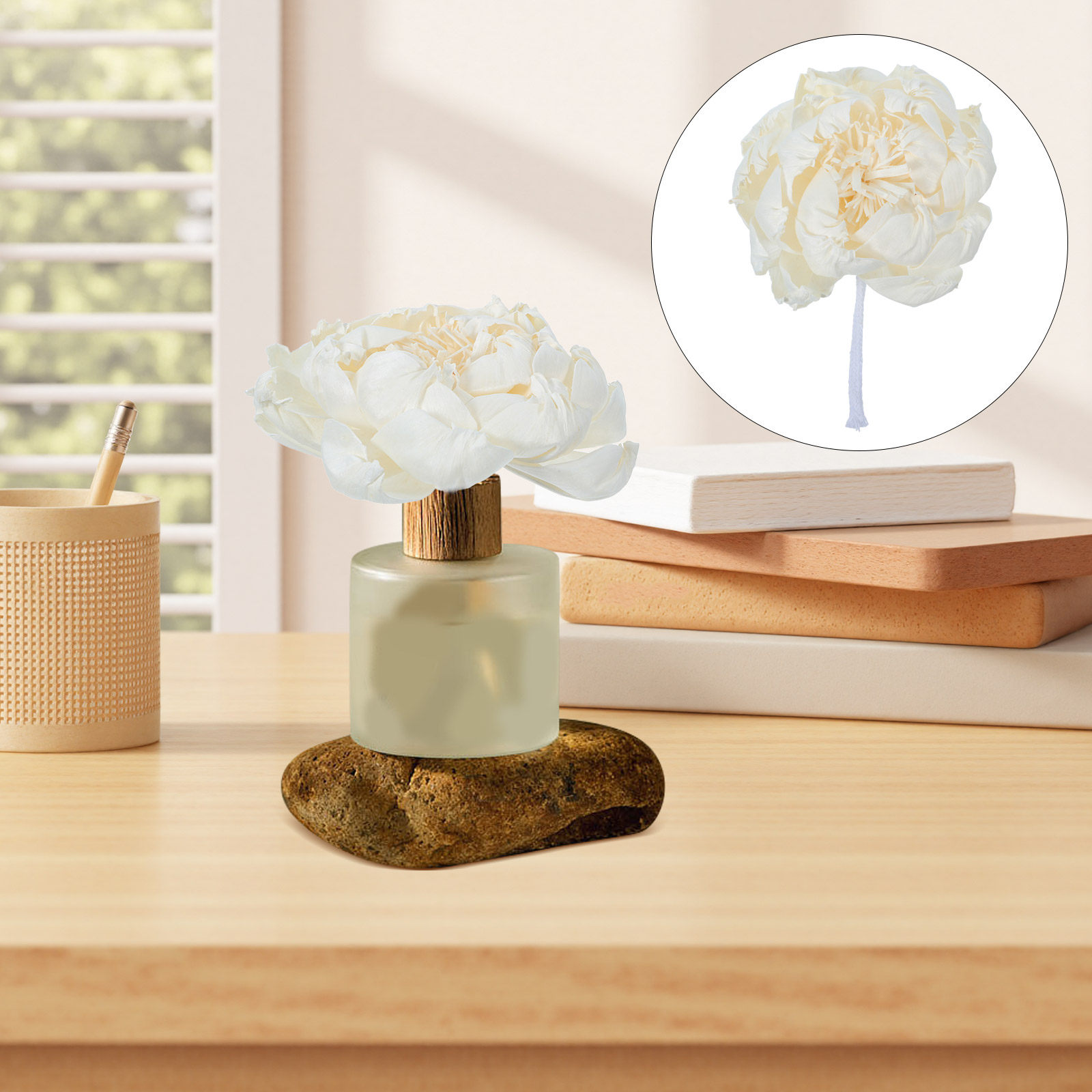 Peony Head Fragrance Diffuser  - Home Fragrance Usa review and price
