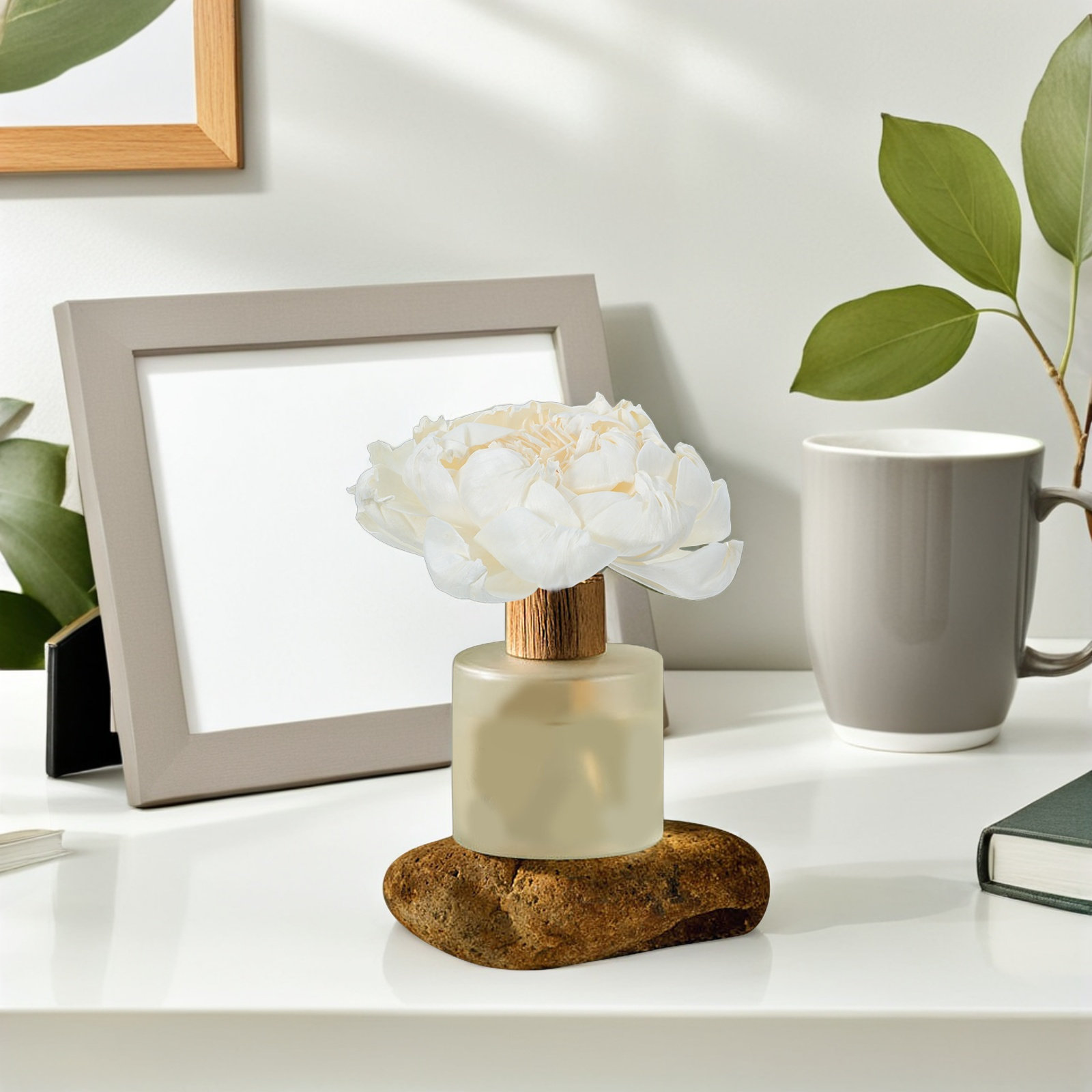 Peony Head Fragrance Diffuser  - Home Fragrance Usa review and price