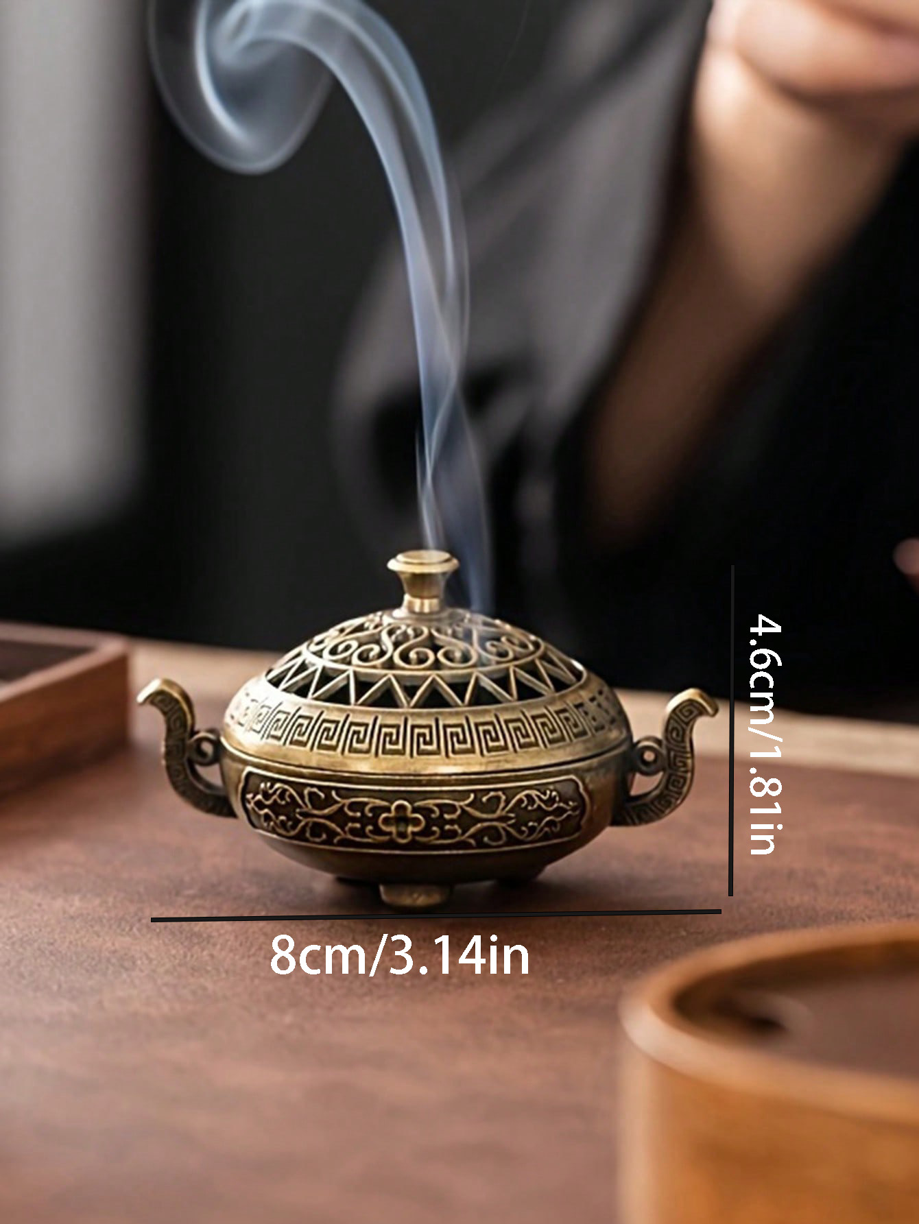 Nepal Style Brass Incense Burn - Home Fragrance Gift review and price