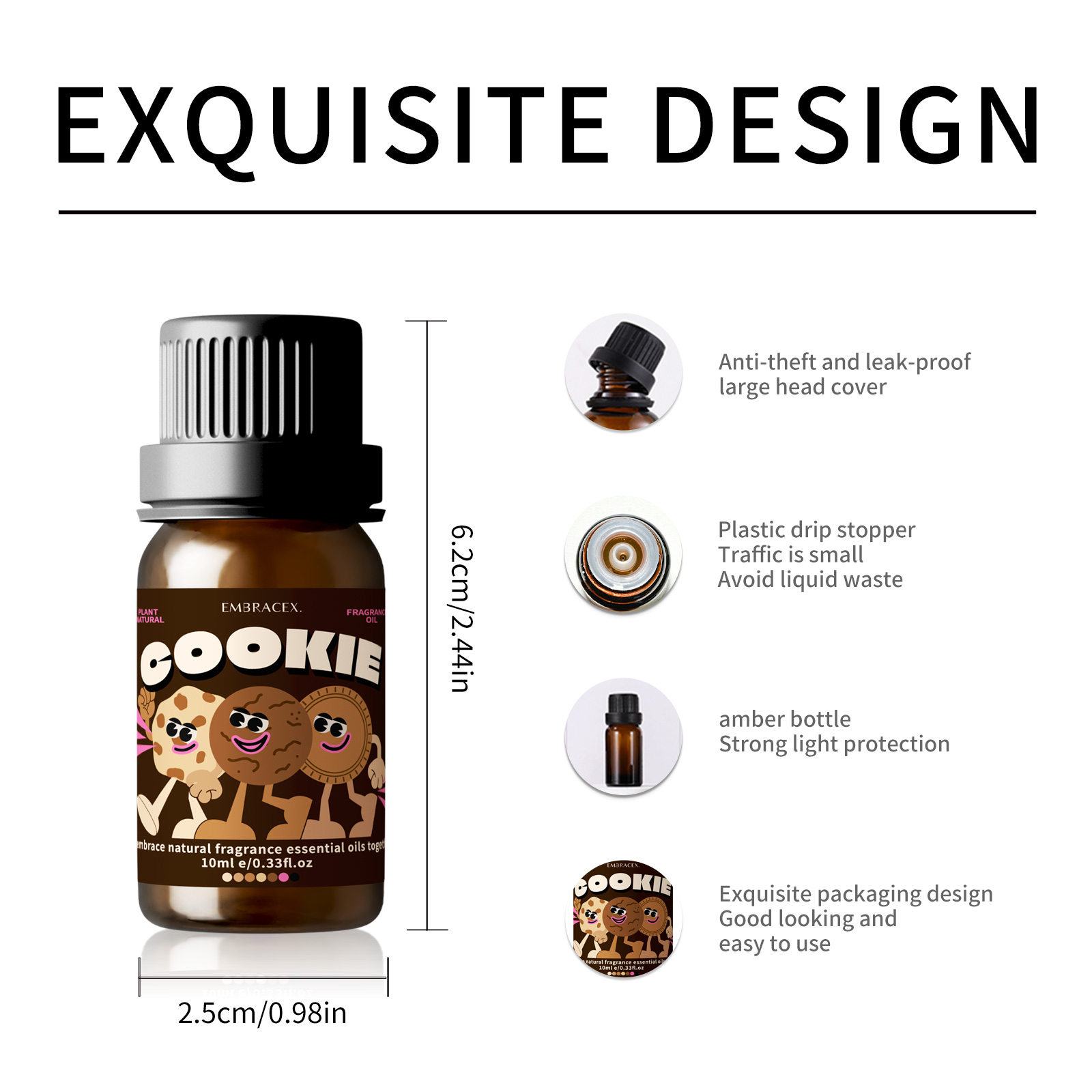 10ml Cookie Fragrance Oils For - Home Fragrance Gift review and price