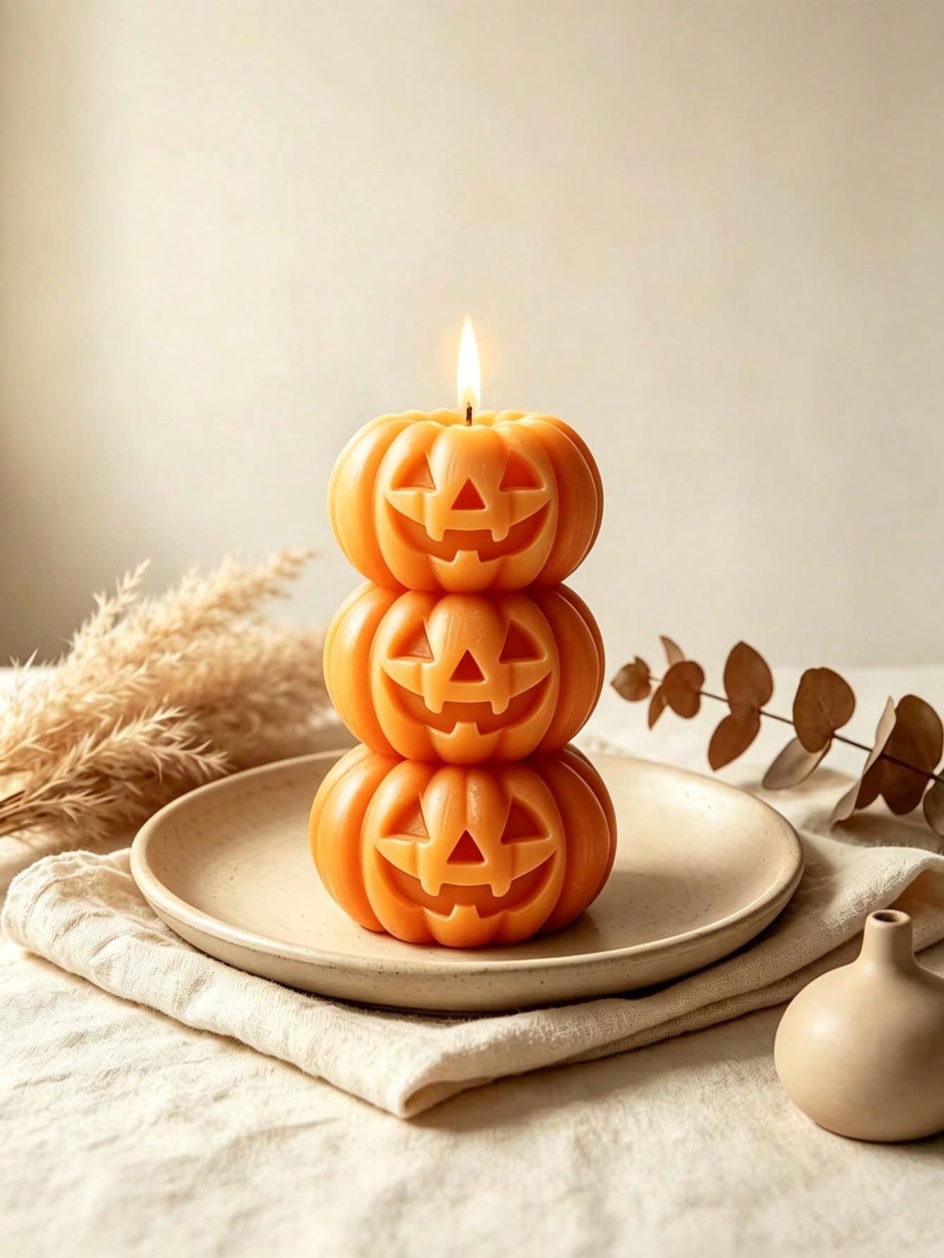 1pc Halloween 3-Layer Pumpkin  - Home Fragrance Usa review and price