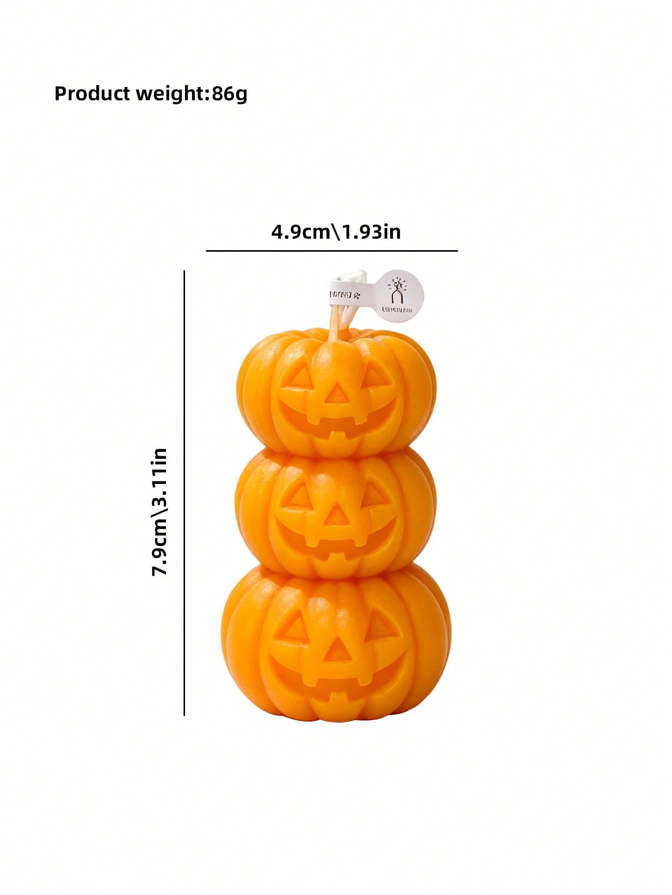 1pc Halloween 3-Layer Pumpkin  - Home Fragrance Usa review and price