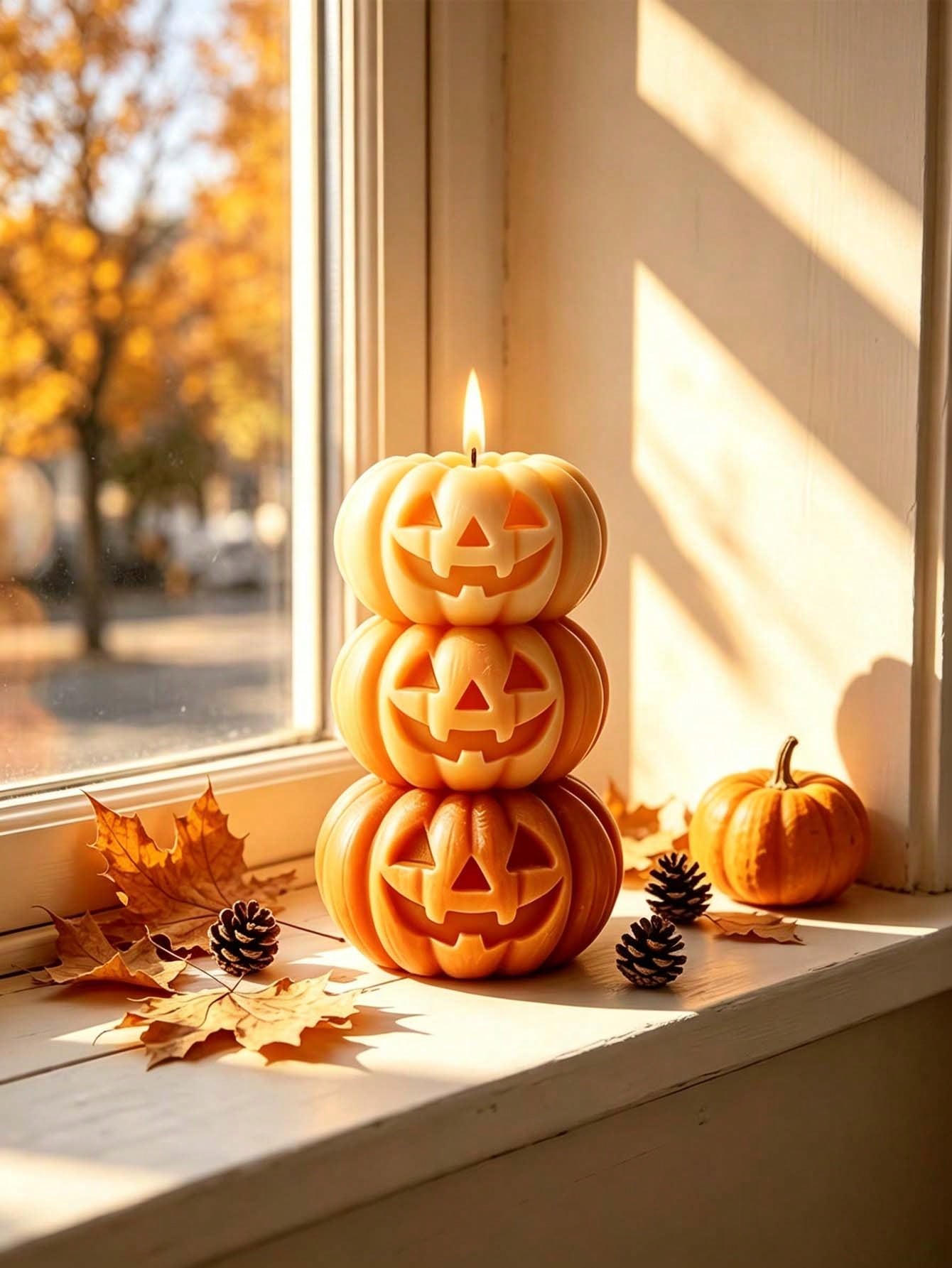 1pc Halloween 3-Layer Pumpkin  - Home Fragrance Usa review and price