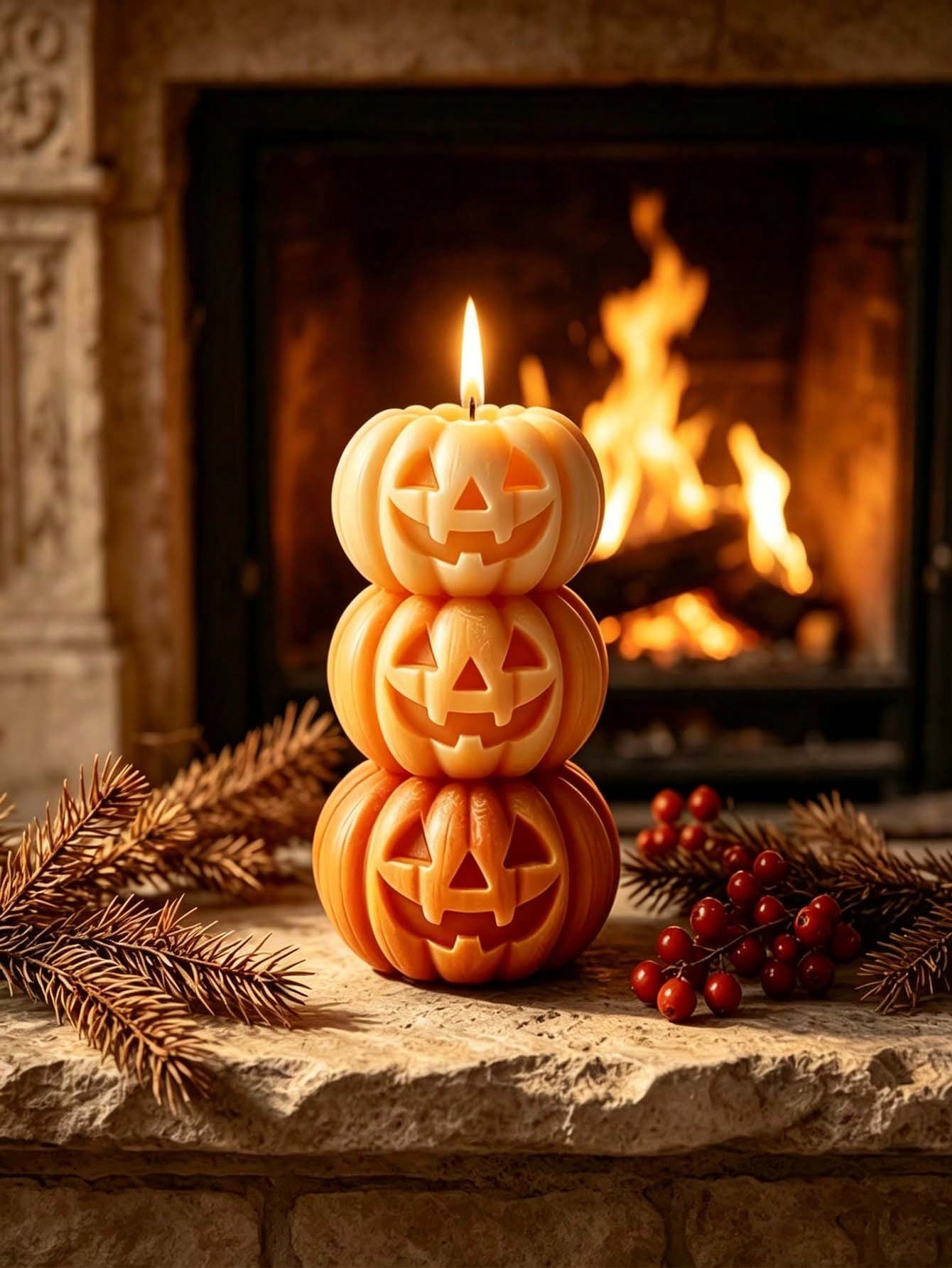1pc Halloween 3-Layer Pumpkin  - Home Fragrance Usa review and price