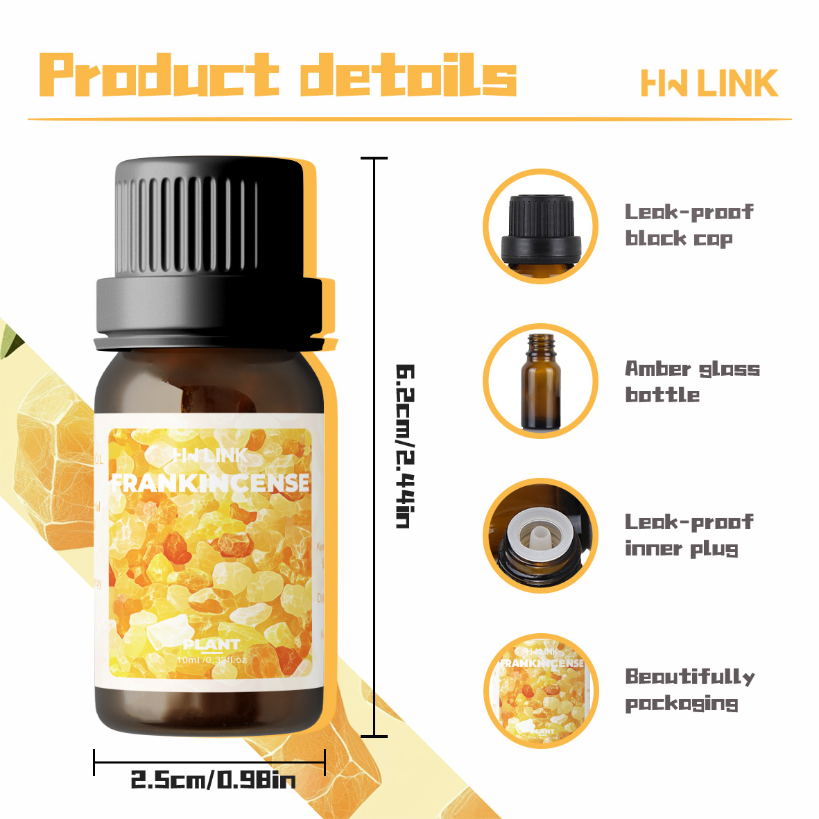 Frankincense Essential Oil 10m - Home Fragrance Gift review and price