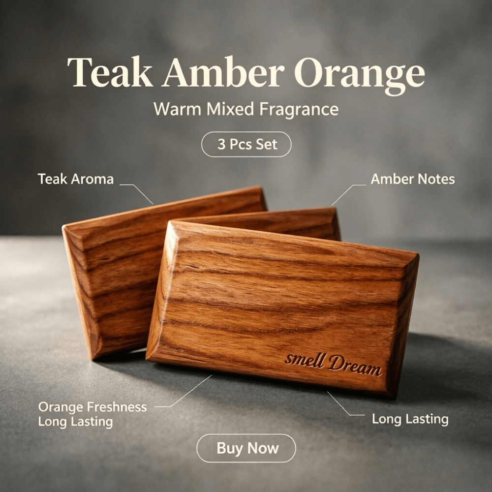Car Air Freshener Teak Amber O - Home Fragrance Best review and price